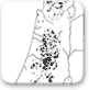 מפת תפוצה של כרמי זיתים בארץ 1935
